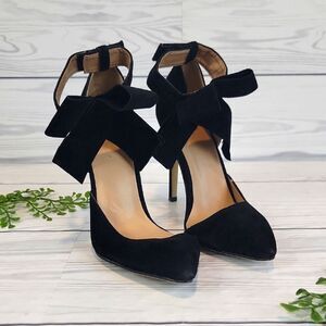 MMJULY  High Heel Big Bow Fashion Pumps Womens Size 8/8.5  (39)